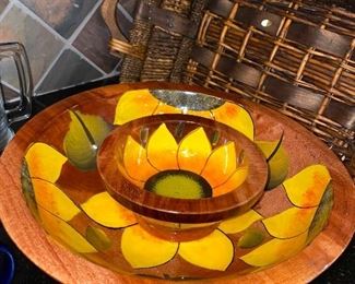 CHIPS AND DIP BOWL