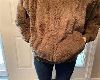 WOMENS FUR COAT