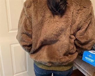 WOMENS FUR COAT