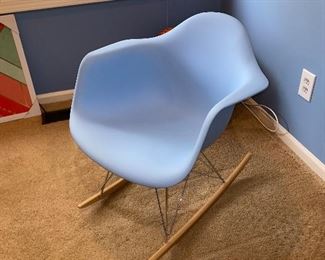 MODERN BLUE ROCKER