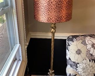 ANIMAL PRINT FLOOR LAMP