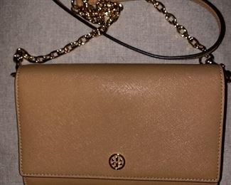 TORY BURCH WALLET ON CHAIN CLUTCH