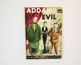 Charles Addams' Addams and Evil Hardcover Book - 6th Printing 1947