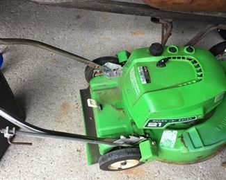 Lawnboy 21HP push mow and catch mowe