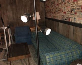 Couch, light and chair