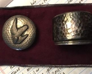 Vintage hammered box
