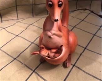 Collectible kangaroo w/Joey