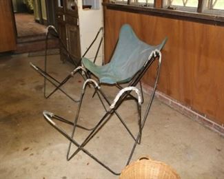 3 Vintage Butterfly Chairs