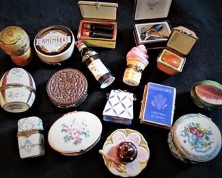 Limoges Trinket Box Collection