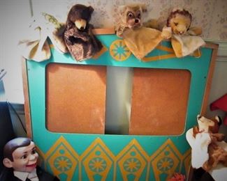 Puppet Stage... Steiff Hand Puppets