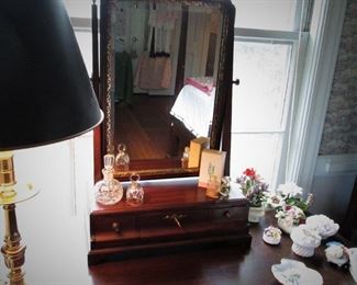 Shaving / Dressing Mirror Late 19th Century