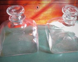 Blown Glass Decanters