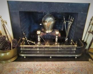 Brass Fireplace Items