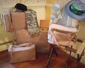 Vintage Hartman Suede Luggage