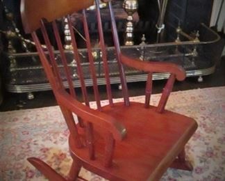 Nichols and Stone Child Rocker