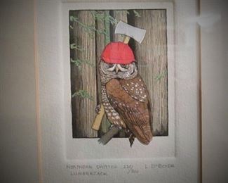 Owl Print