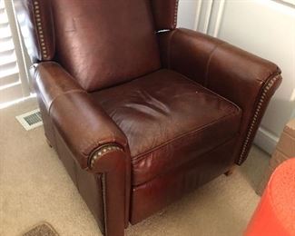 Leather recliner - Vinyl maybe