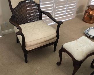 English Antique Chair Cane Regency