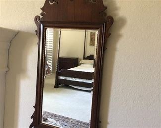 Chippendale inlaid Mirror