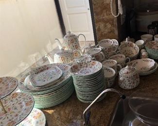 Full set of Minton China