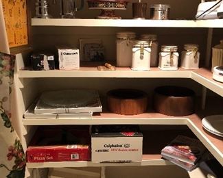 French Press, Rare wood bowls Danish Modern -etc