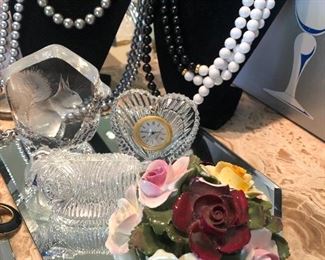 Waterford and pearls!