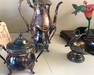 Silverplate teaset