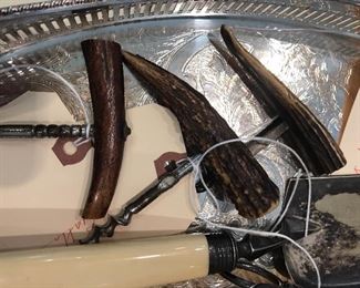 Boar tusk wine bottle openers