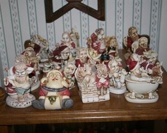 Harmony Kingdom Santa Trinket Boxes