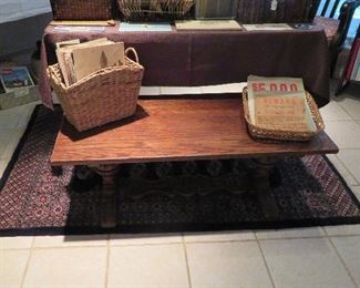 Coffee table or bench