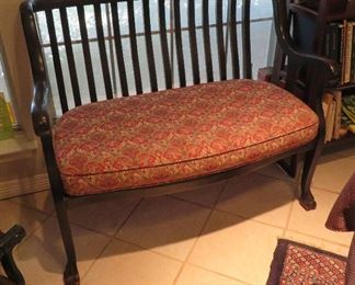 Amish made settee
