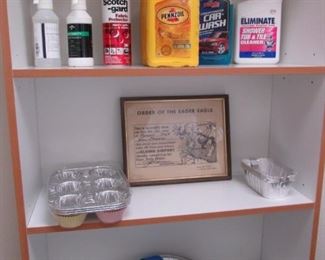 Cleaning Supplies & Tins