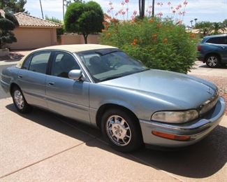 2003 Buick Park Avenue - 101,000 miles, 1 owner; there are some exterior scratches; will try to post more pictures when we are able to get them.