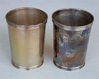 Manchester Sterling Silver Mint Julip Cups 241 grams
