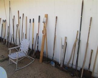 Large Assortment of Yard Tool