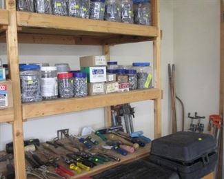 Tool & Hardware Boxes & Filled Jars