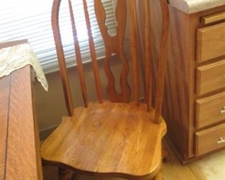 2-Spindle-Back Chairs