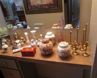 Vases, Candlesticks & Decorative Jars