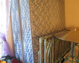 Queen Mattress Set + Queen Bamboo-Style Headboard