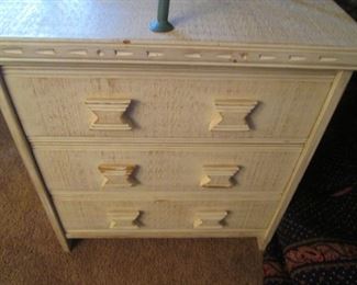 2-Nightstands in Whitewash Finish, 24" X 18 "