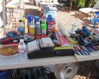 Some Tools, Garden & Yard Supplies