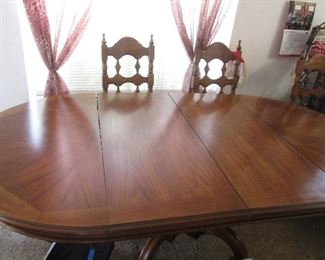 Fully Open Dining Table