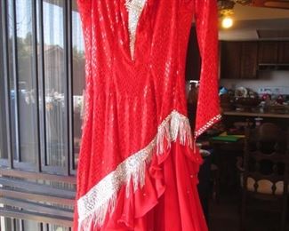 OK, Fun Has Arrived!!!! Ballroom Dance Wear - Red, Pink, Blue or Black to Choose From