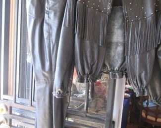 Leather Pants & Jacket