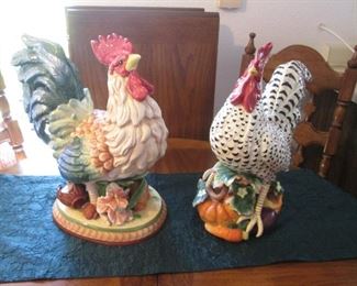 Fitz & Floyd Roosters