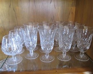Waterford Crystal Stems in 7 Sizes, " " Pattern
