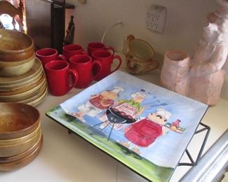 Piggy Utensil Holder