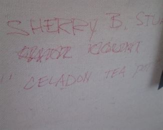 Title "Celadon Tea Pot"