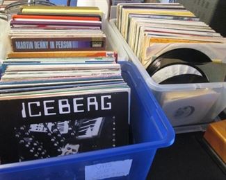 Vinyls & 45's. A lot of Dance Music!