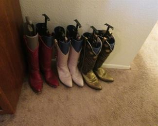 Loaded with Ladies Boots, Western, Traditional, Gold Glam